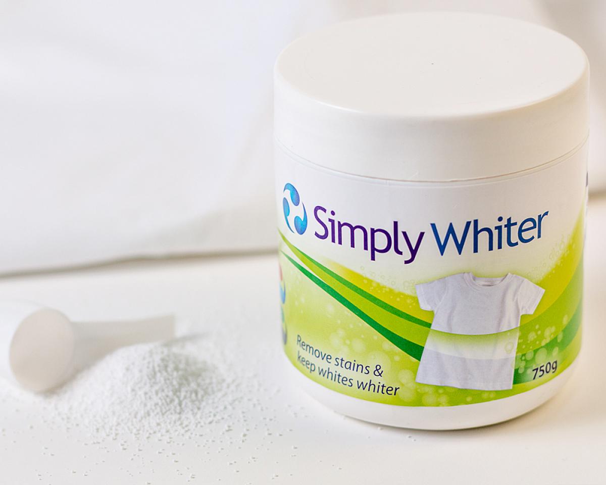 Simply Whiter Bleach Powder Live Simply Laundry Balls, Simple